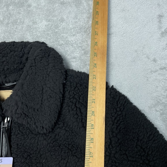 Bearpaw Women's XS Faux Fur Jacket Black c0327 - Picture 3 of 10